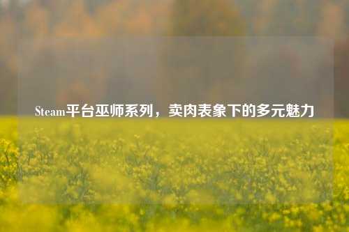 Steam平台巫师系列，卖肉表象下的多元魅力