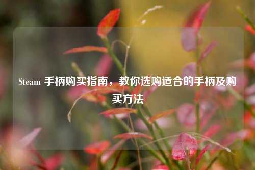 Steam 手柄购买指南，教你选购适合的手柄及购买方法