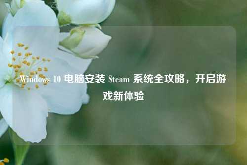 Windows 10 电脑安装 Steam 系统全攻略，开启游戏新体验