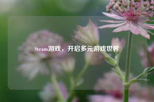 Steam游戏，开启多元游戏世界