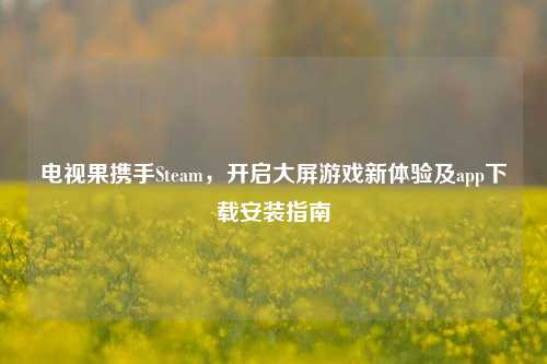 电视果携手Steam，开启大屏游戏新体验及app下载安装指南