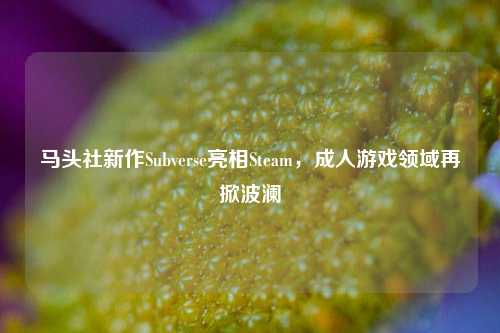 马头社新作Subverse亮相Steam,成人游戏领域再掀波澜